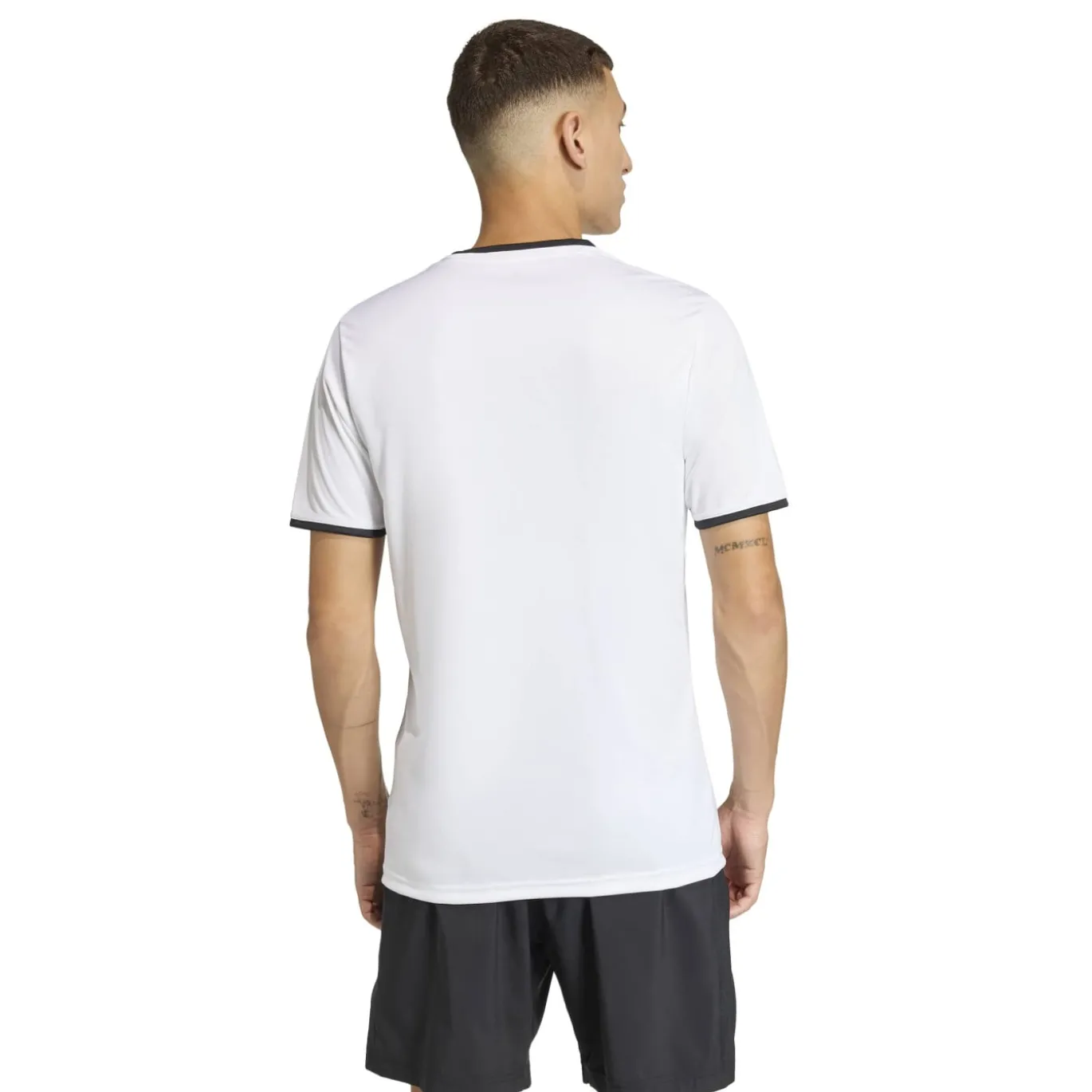 adidas Entrada 26 Voetbaltenue Wit Zwart