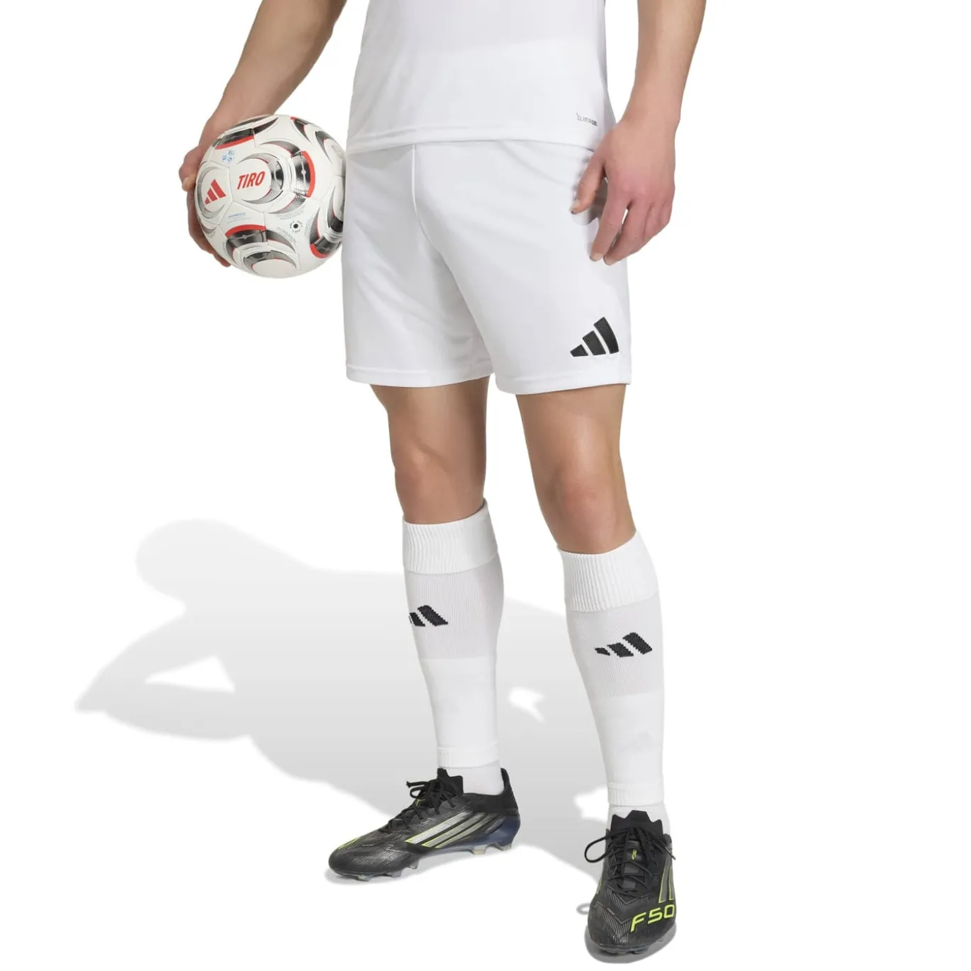 adidas Entrada 26 Voetbaltenue Wit Zwart