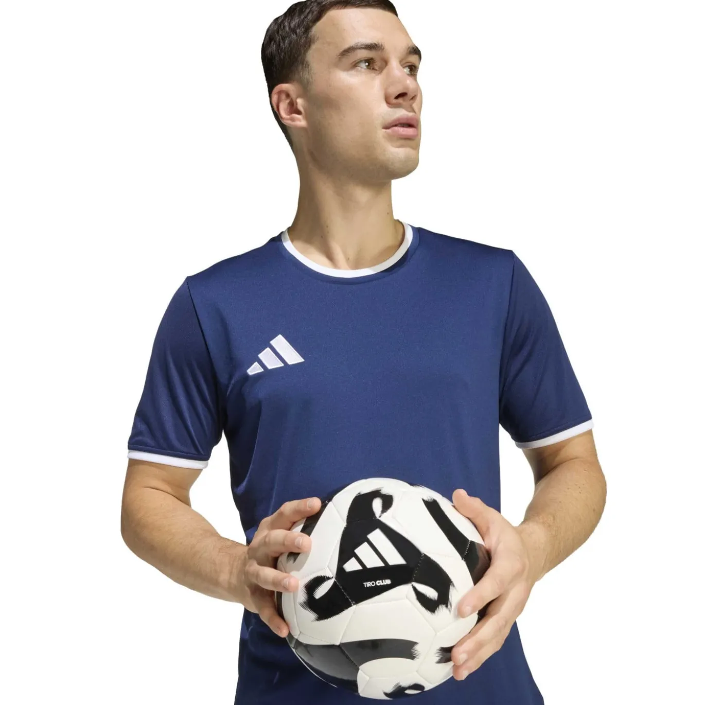 adidas Entrada 26 Voetbaltenue Donkerblauw Wit