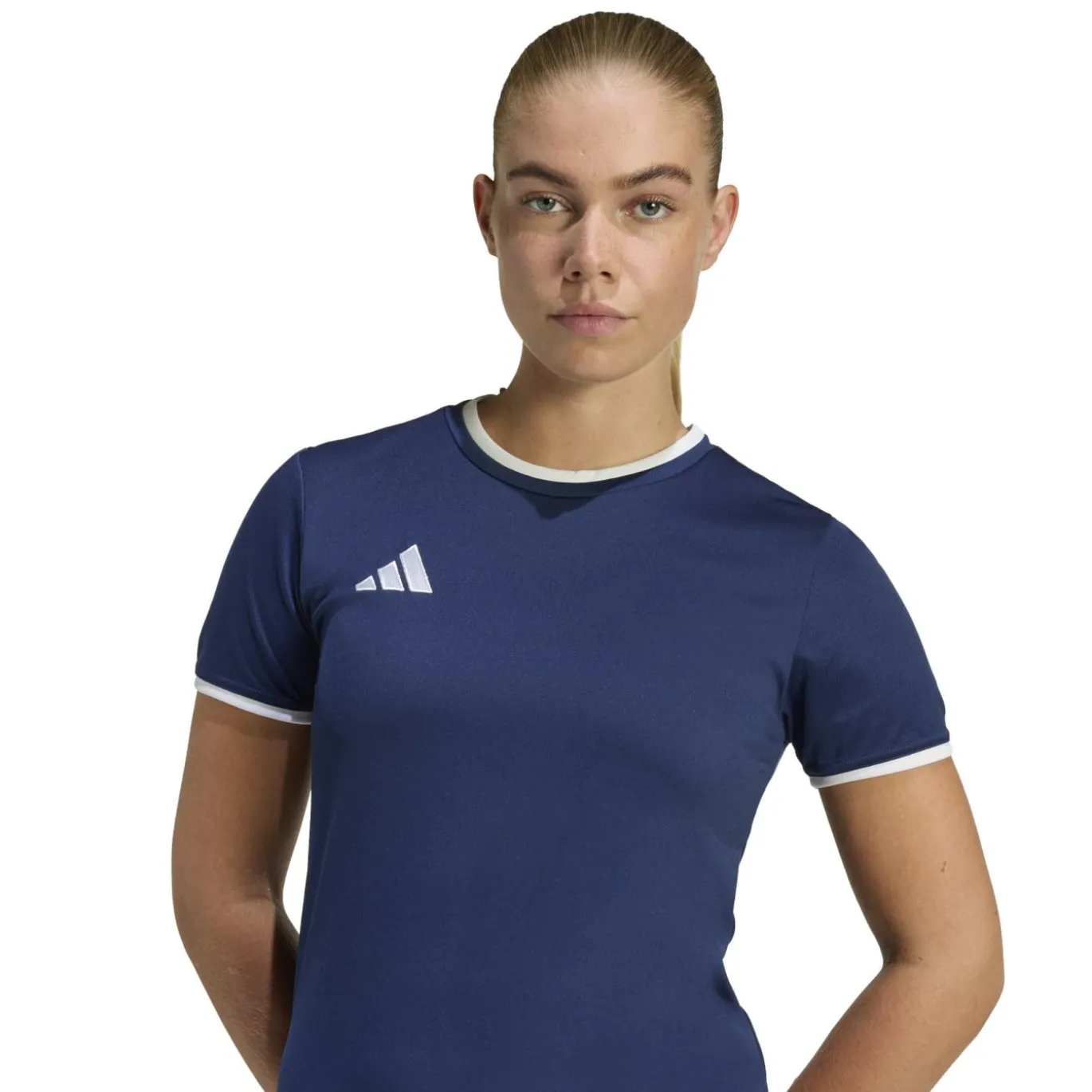 adidas Entrada 26 Voetbaltenue Dames Donkerblauw Wit