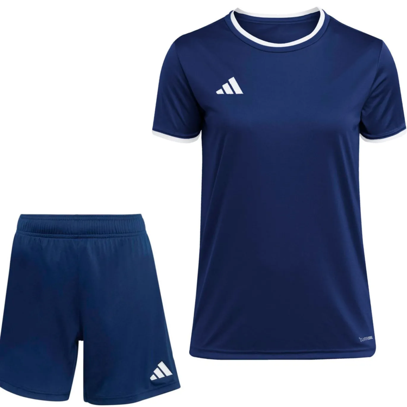 adidas Entrada 26 Voetbaltenue Dames Donkerblauw Wit