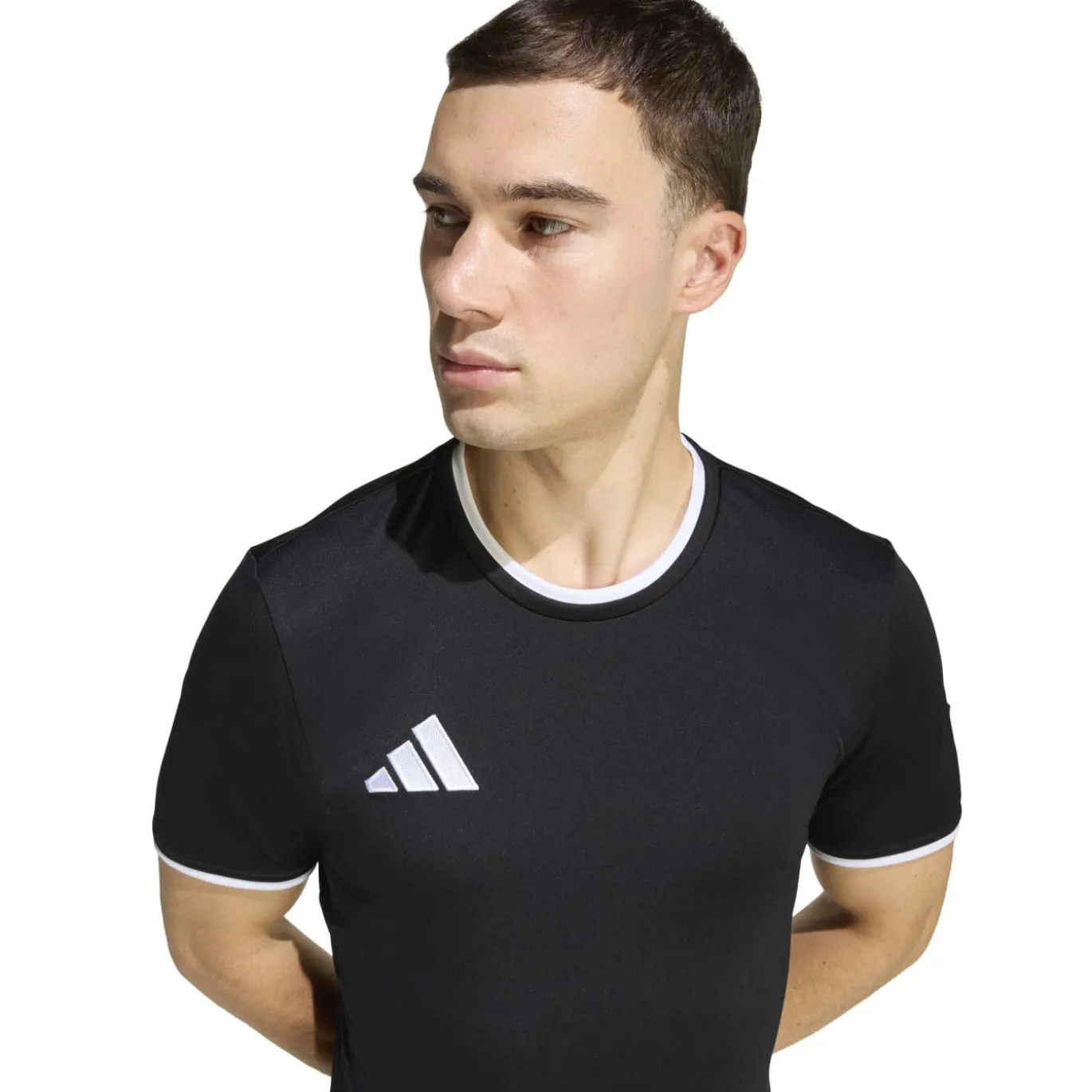 adidas Entrada 26 Voetbaltenue Zwart Wit