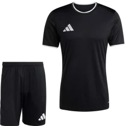 adidas Entrada 26 Voetbaltenue Zwart Wit