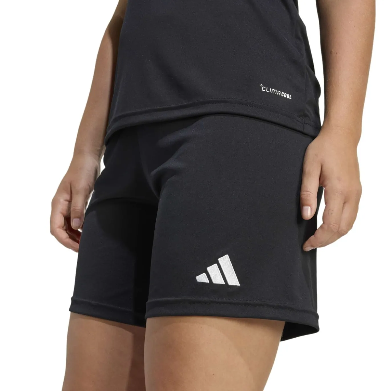 adidas Entrada 26 Voetbaltenue Dames Zwart Wit