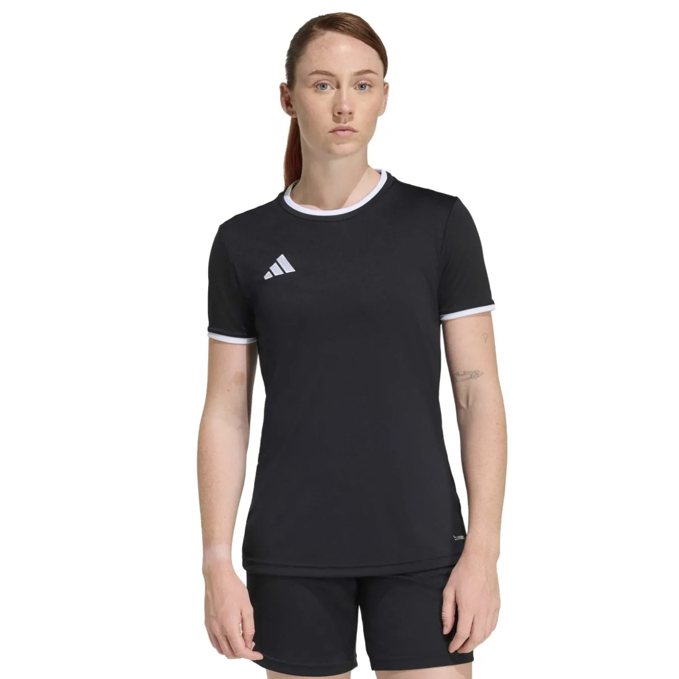 adidas Entrada 26 Voetbaltenue Dames Zwart Wit