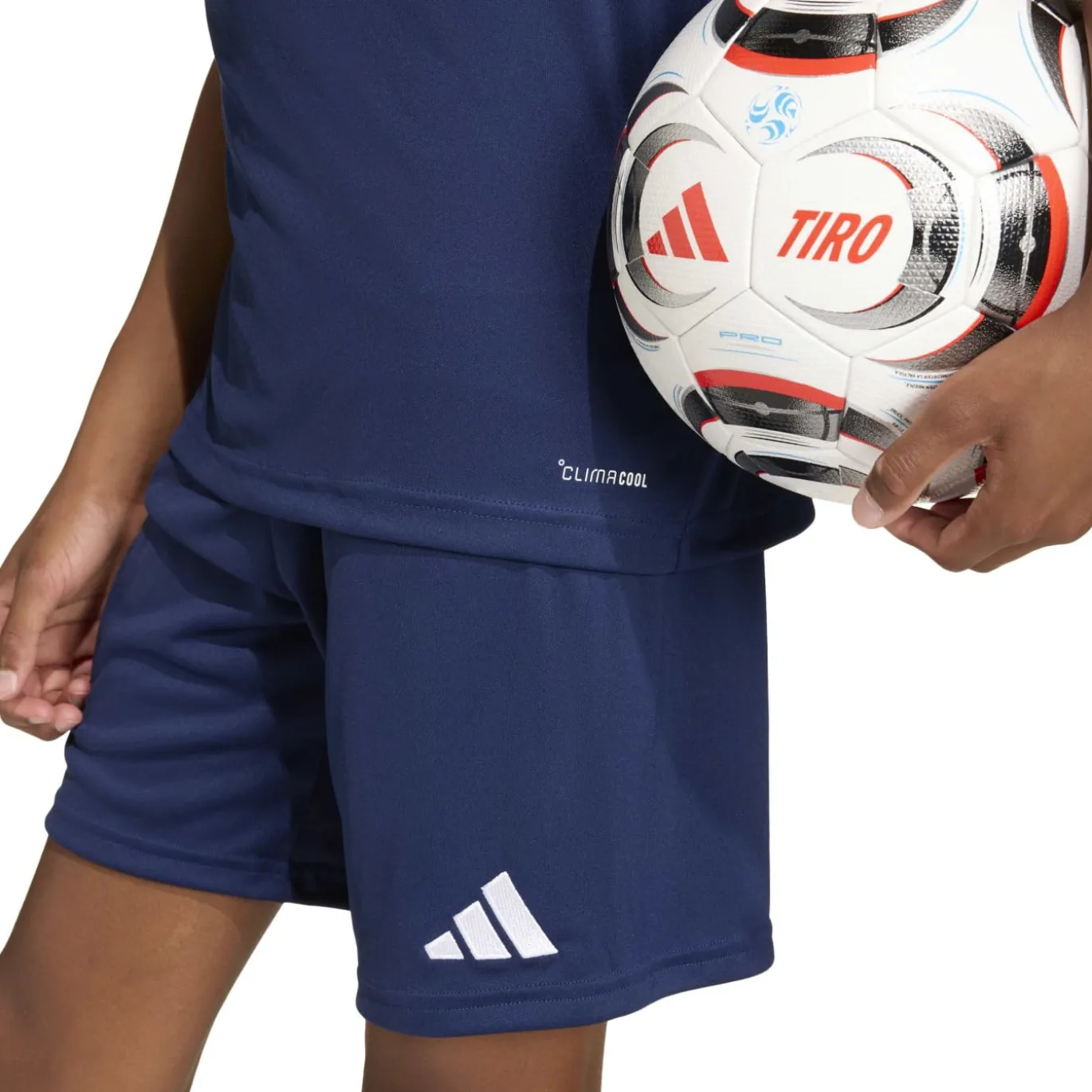 adidas Entrada 26 Voetbaltenue Kids Donkerblauw Wit