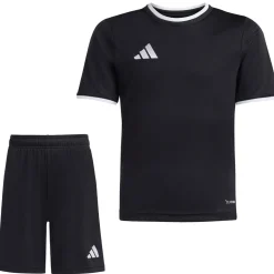 adidas Entrada 26 Voetbaltenue Kids Zwart Wit