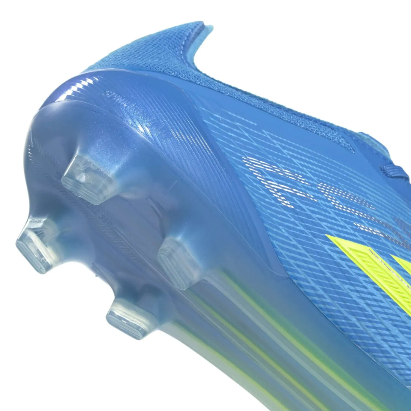 adidas F50 Elite Gras Voetbalschoenen (FG) Blauw Neongeel