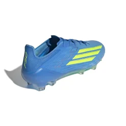 adidas F50 Elite Gras Voetbalschoenen (FG) Blauw Neongeel