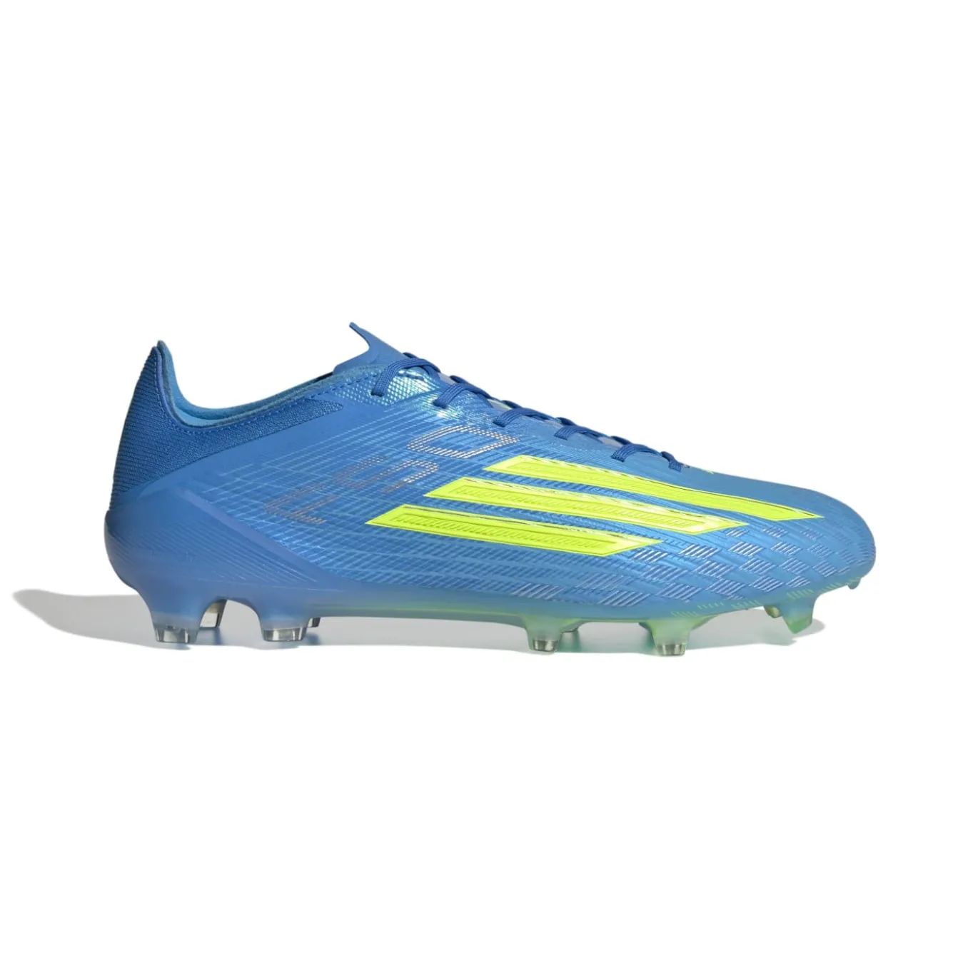 adidas F50 Elite Gras Voetbalschoenen (FG) Blauw Neongeel