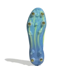 adidas F50 Elite IJzeren-Nop Voetbalschoenen (SG) Blauw Neongeel