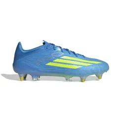 adidas F50 Elite IJzeren-Nop Voetbalschoenen (SG) Blauw Neongeel