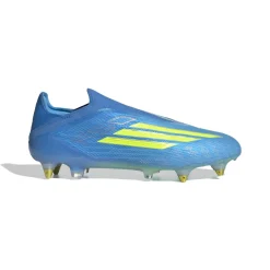 adidas F50 Elite Veterloze IJzeren-Nop Voetbalschoenen (SG) Blauw Neongeel