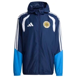 adidas FFK Curaçao Allweather Jack 2026-2028 Donkerblauw