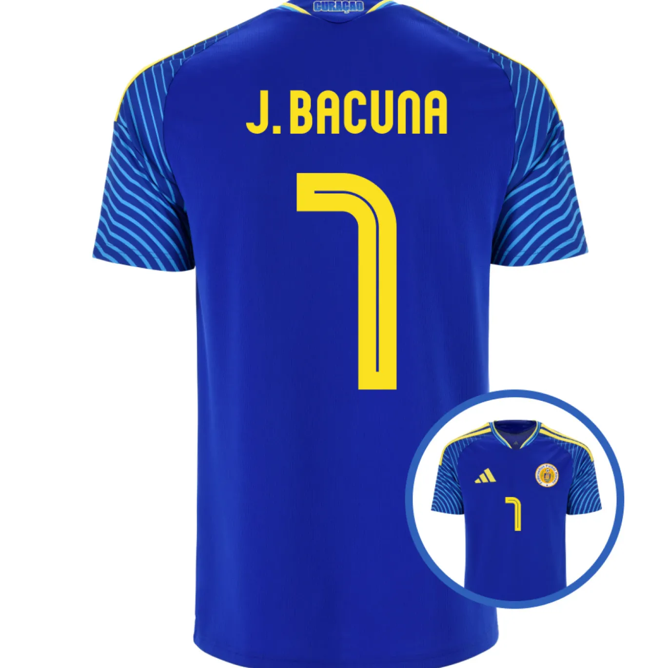 adidas FFK Curaçao J. Bacuna 7 Thuisshirt 2026-2028 Kids