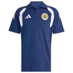 adidas FFK Curaçao Polo Donkerblauw