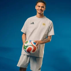 adidas FFK Curaçao Tiro Travel Trainingsset 2026-2028 Grijs