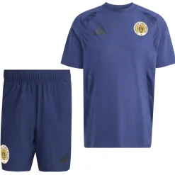 adidas FFK Curaçao Tiro Travel Trainingsset 2026-2028 Donkerblauw