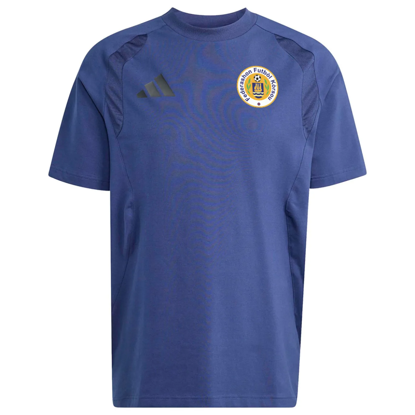 adidas FFK Curaçao Tiro Travel Trainingsshirt 2026-2028 Donkerblauw