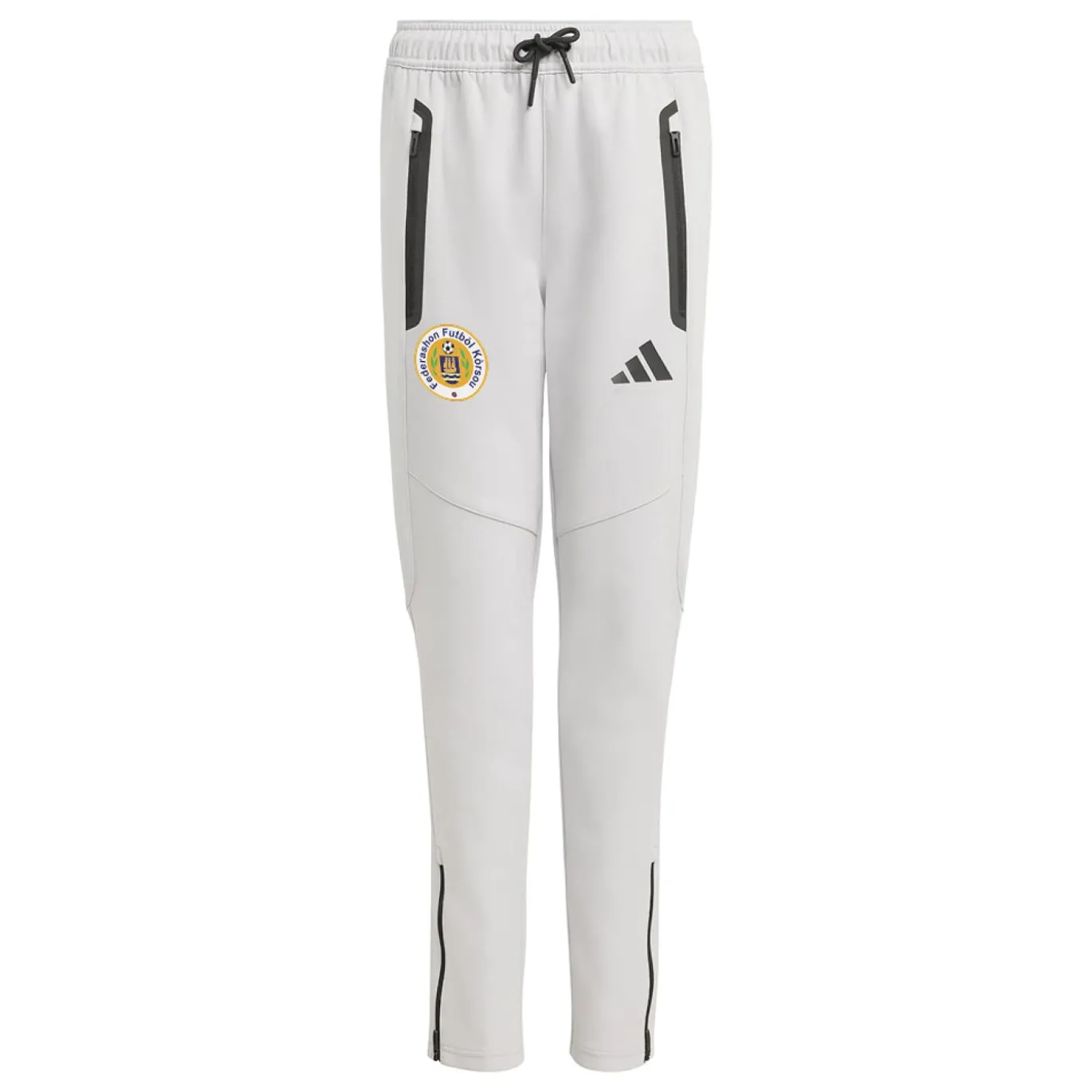 adidas FFK Curaçao Tiro Travel Joggingpak 2026-2028 Kids Grijs
