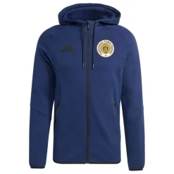 adidas FFK Curaçao Travel Sweat Vest 2026-2028 Donkerblauw