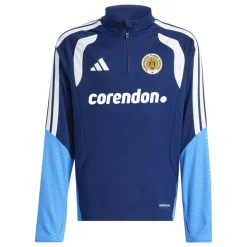 adidas FFK Curacao Trainingspak 1/4-Zip 2026-2028 Sponsors Donkerblauw Kids