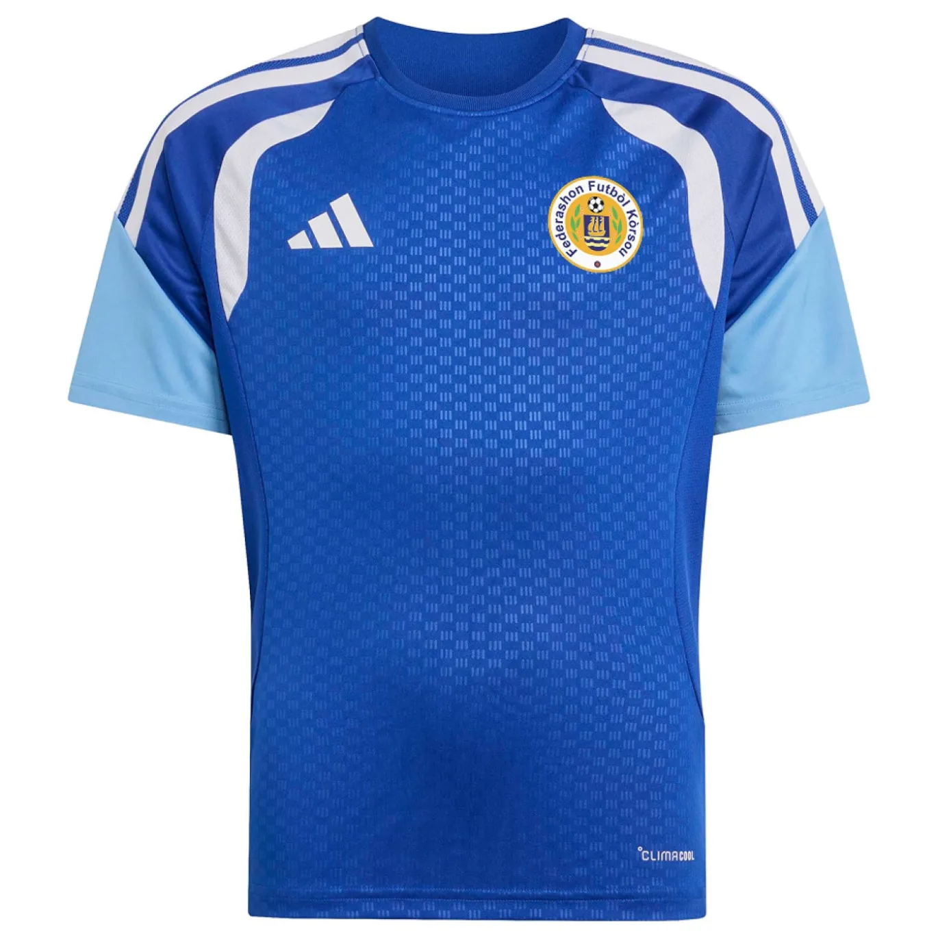 adidas FFK Curacao Trainingsset 2026-2028 Blauw Kids
