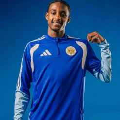 adidas FFK Curacao Trainingspak 1/4-Zip 2026-2028 Blauw