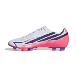adidas F50 Hyperfast Club Gras / Kunstgras Voetbalschoenen (MG) Wit Paars Roze