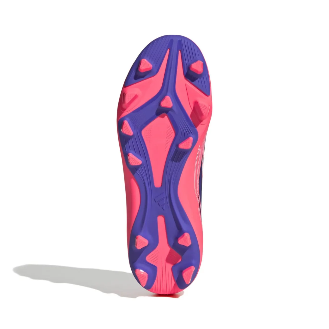 adidas F50 Hyperfast Club Gras / Kunstgras Voetbalschoenen (MG) Kids Wit Paars Roze