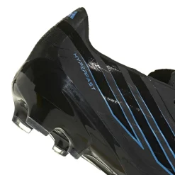 adidas F50 Hyperfast Elite Gras Voetbalschoenen (FG) Kids Zwart Zwart Blauw
