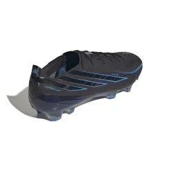 adidas F50 Hyperfast Elite Gras Voetbalschoenen (FG) Zwart Zwart Blauw