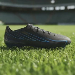 adidas F50 Hyperfast Elite Gras Voetbalschoenen (FG) Zwart Zwart Blauw