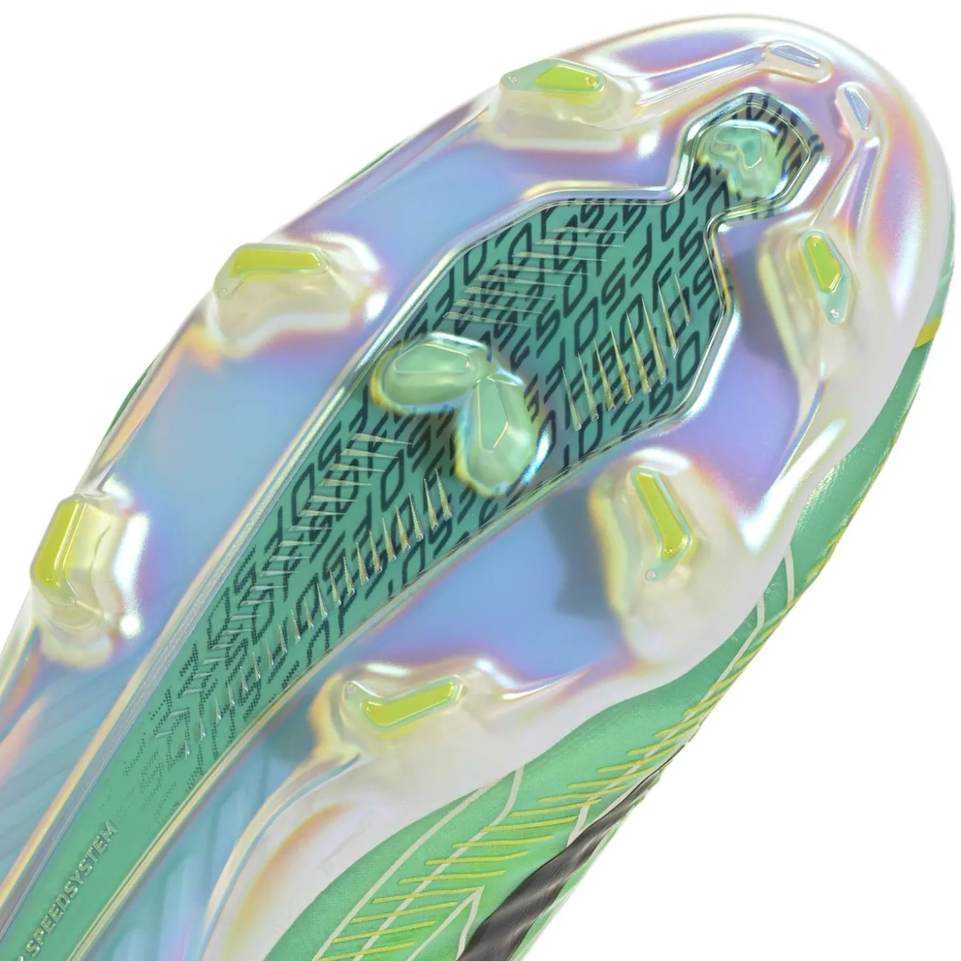adidas F50 Hyperfast Elite Gras Voetbalschoenen (FG) Mintgroen Zwart Wit