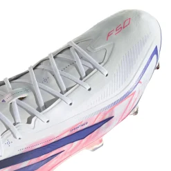 adidas F50 Hyperfast Elite IJzeren-Nop Voetbalschoenen (SG) Wit Paars Roze