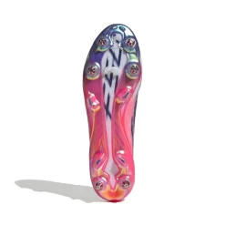 adidas F50 Hyperfast Elite IJzeren-Nop Voetbalschoenen (SG) Wit Paars Roze