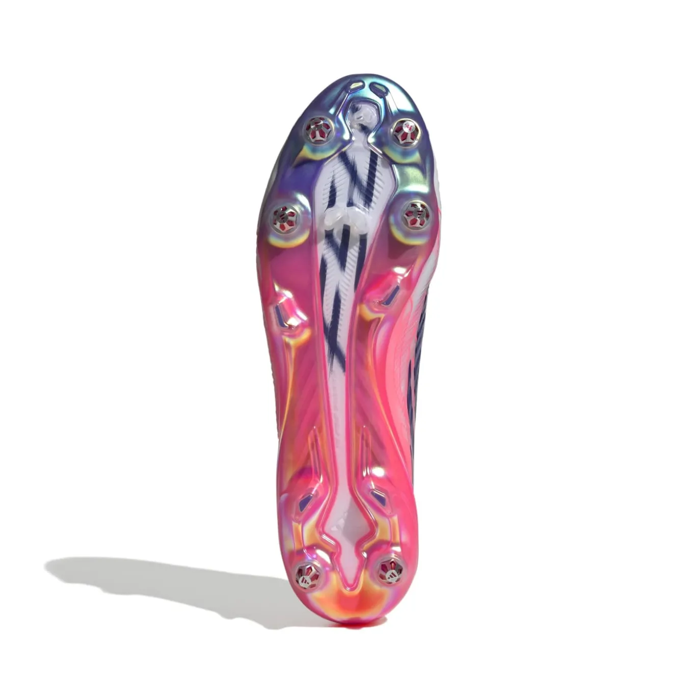 adidas F50 Hyperfast Elite IJzeren-Nop Voetbalschoenen (SG) Wit Paars Roze