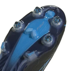 adidas F50 Hyperfast Elite IJzeren-Nop Voetbalschoenen (SG) Zwart Zwart Blauw