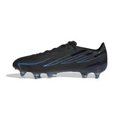 adidas F50 Hyperfast Elite IJzeren-Nop Voetbalschoenen (SG) Zwart Zwart Blauw