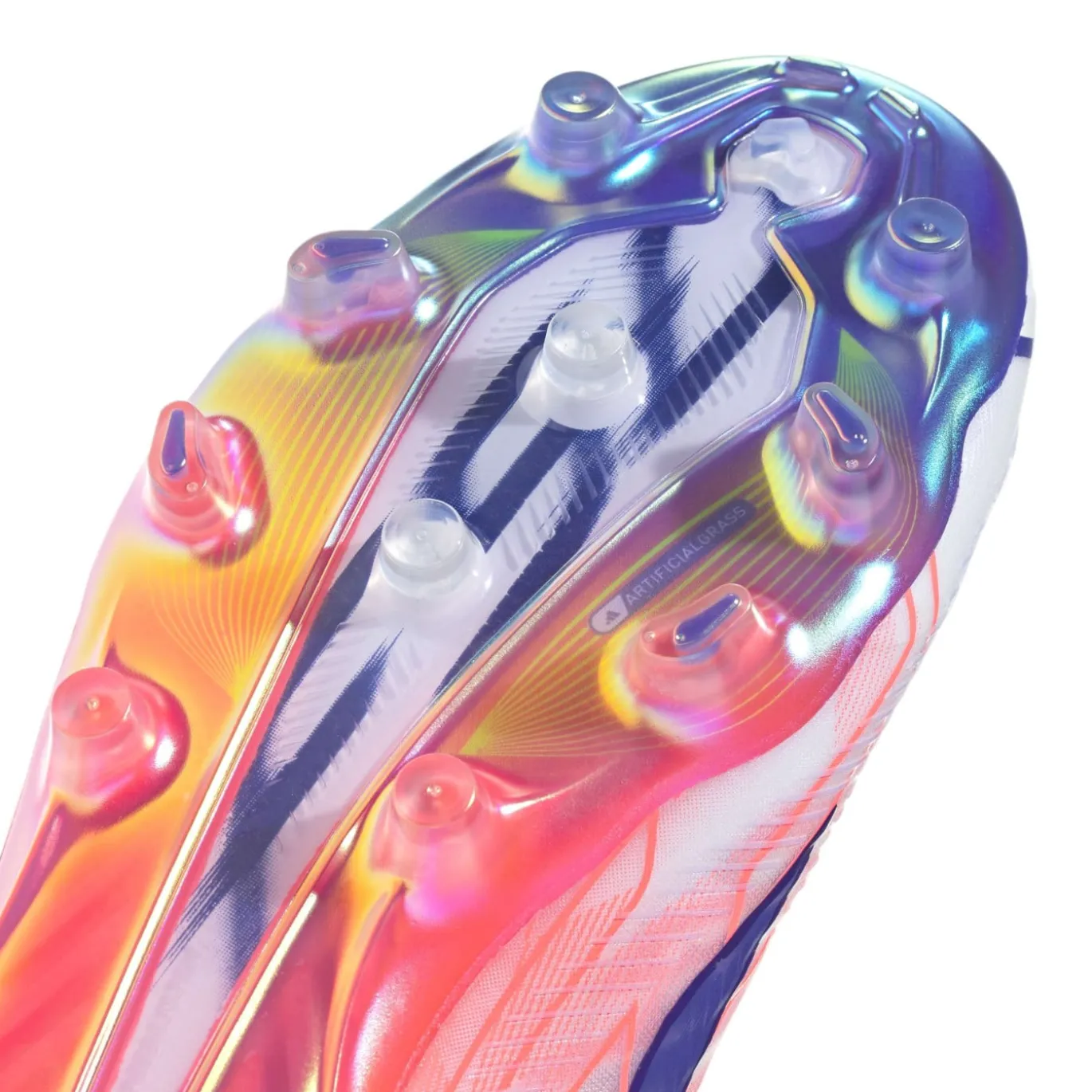 adidas F50 Hyperfast Elite Kunstgras Voetbalschoenen (AG) Wit Paars Roze
