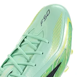 adidas F50 Hyperfast Elite Kunstgras Voetbalschoenen (AG) Mintgroen Zwart Wit