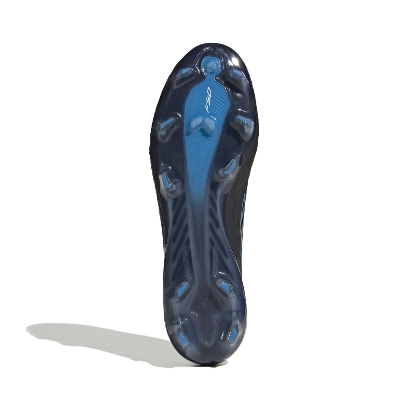 adidas F50 Hyperfast Elite Veterloze Gras Voetbalschoenen (FG) Zwart Zwart Blauw