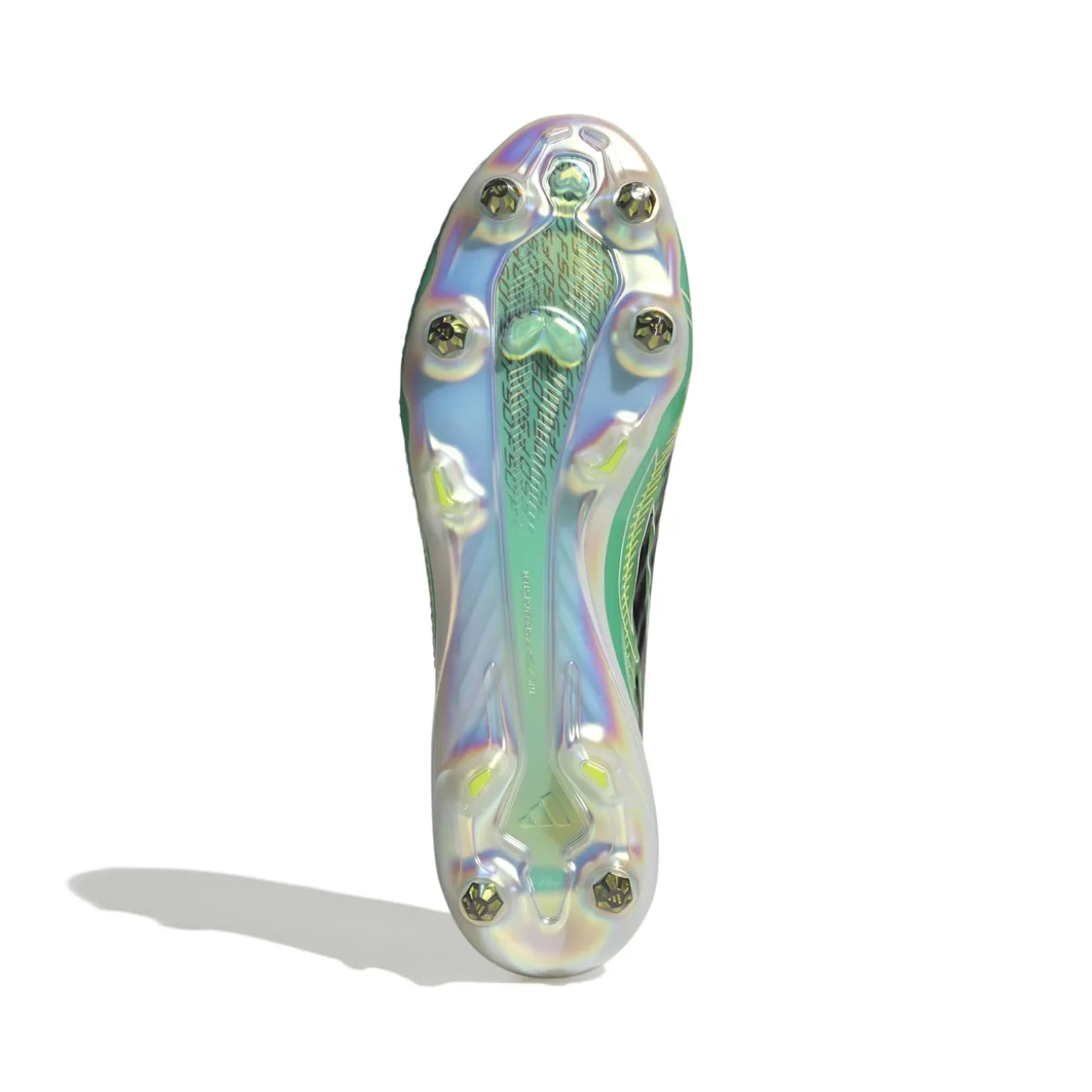 adidas F50 Hyperfast Elite Veterloze IJzeren-Nop Voetbalschoenen (SG) Mintgroen Zwart Wit