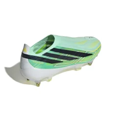 adidas F50 Hyperfast Elite Veterloze IJzeren-Nop Voetbalschoenen (SG) Mintgroen Zwart Wit