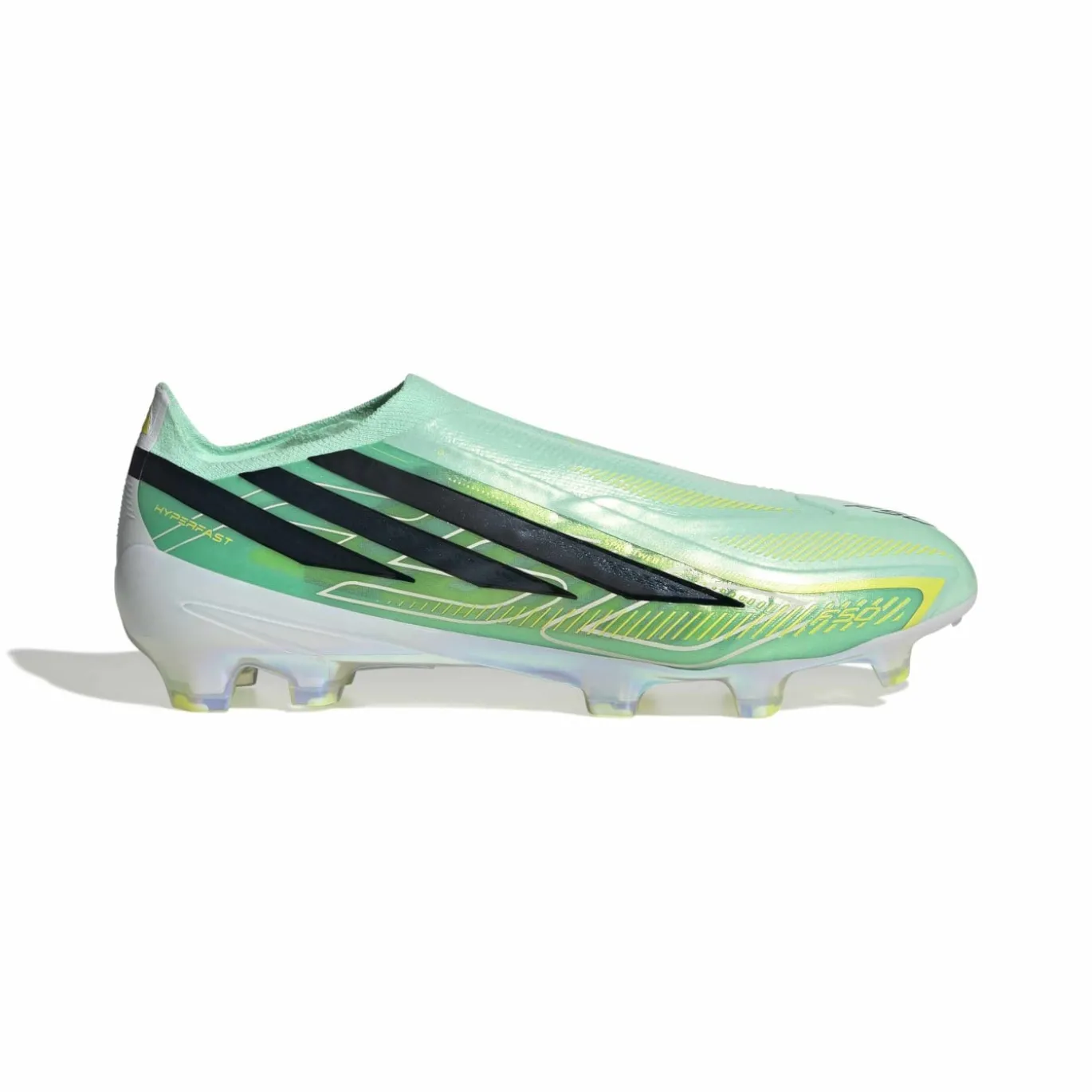 adidas F50 Hyperfast Elite Veterloze Gras Voetbalschoenen (FG) Mintgroen Zwart Wit