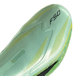 adidas F50 Hyperfast Elite Veterloze Gras Voetbalschoenen (FG) Mintgroen Zwart Wit