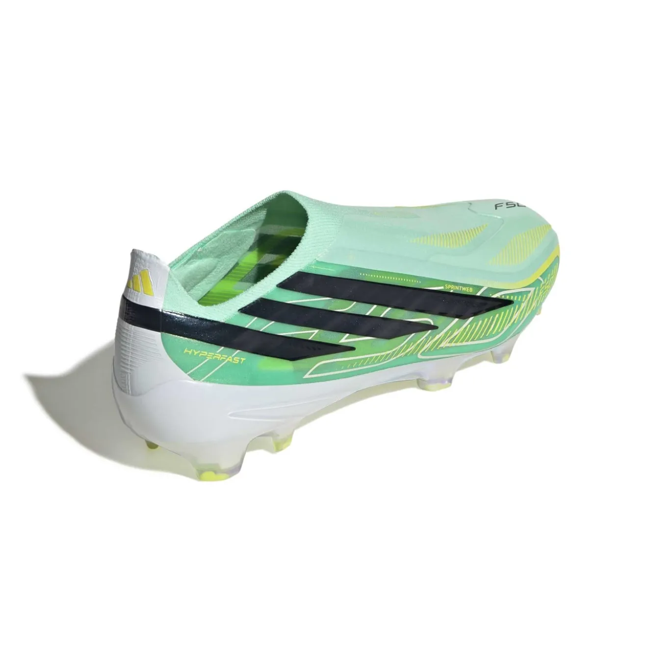 adidas F50 Hyperfast Elite Veterloze Gras Voetbalschoenen (FG) Mintgroen Zwart Wit
