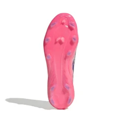 adidas F50 Hyperfast Elite Veterloze Gras Voetbalschoenen (FG) Kids Wit Paars Roze