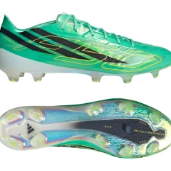 adidas F50 Hyperfast EVO Gras Voetbalschoenen (FG) Mintgroen Zwart Wit