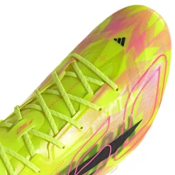 adidas F50 Hyperfast EVO Too Light Gras Voetbalschoenen (FG) Neongeel Zwart Roze